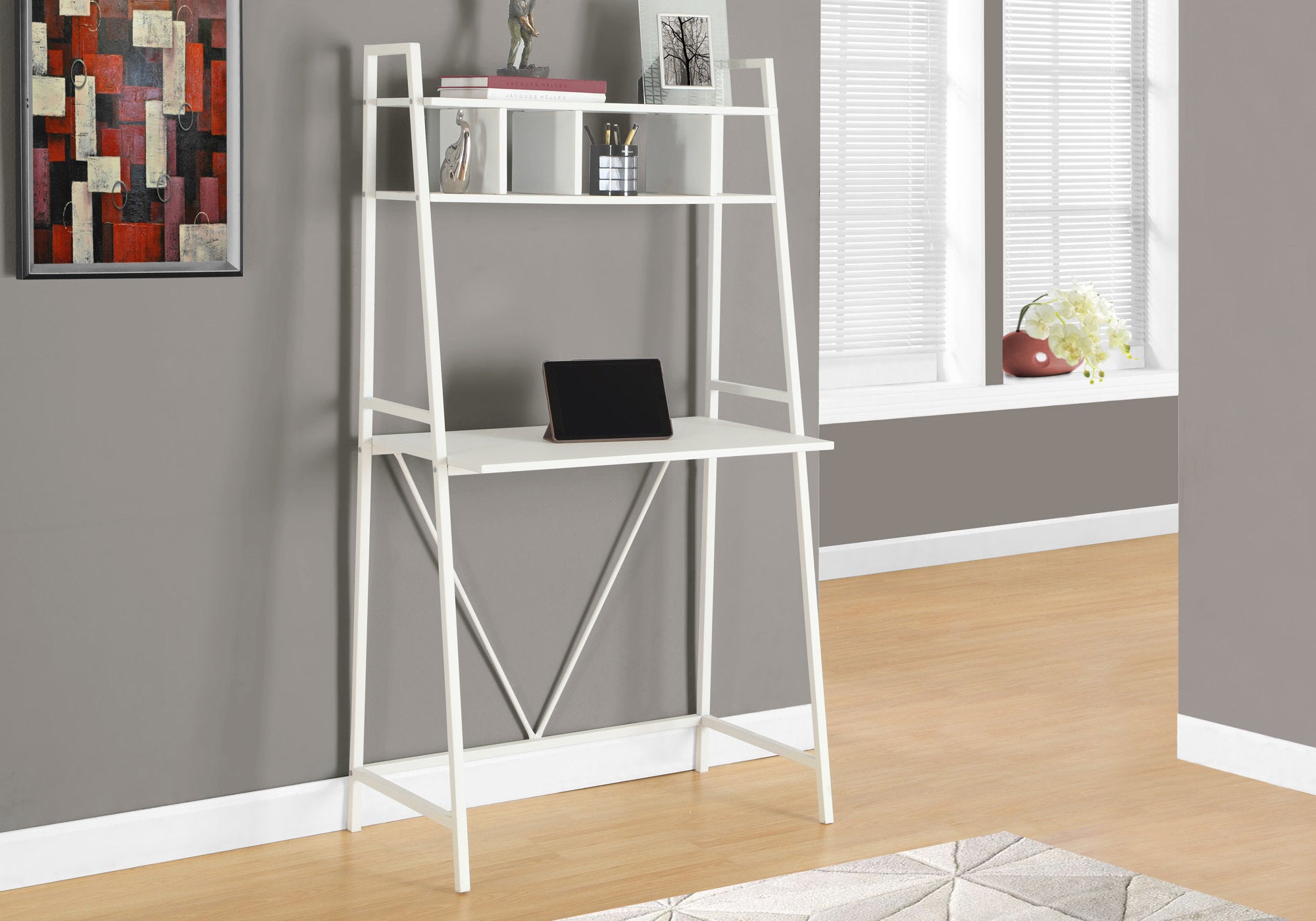 Office Series 32L White Top White Metal Storage Cabinet - Perfect for Home, Office & Classroom Organization