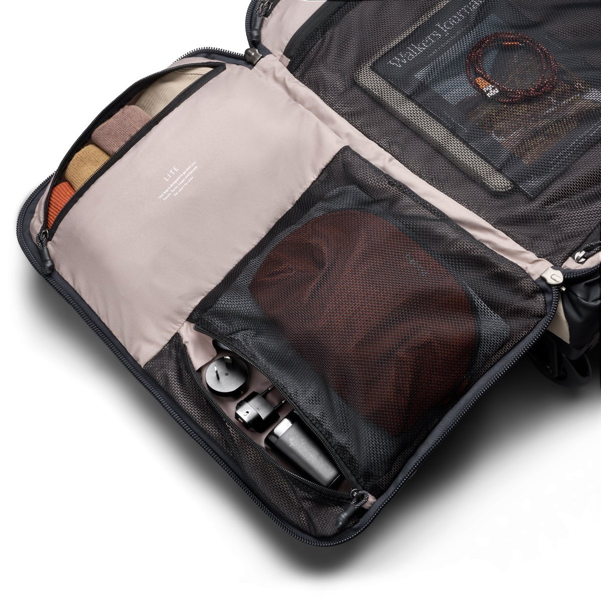 Bellroy Lite Carry On Luggage - Lightweight Travel Suitcase for Airplane, Business Trips & Weekend Getaways | Durable & Compact Design