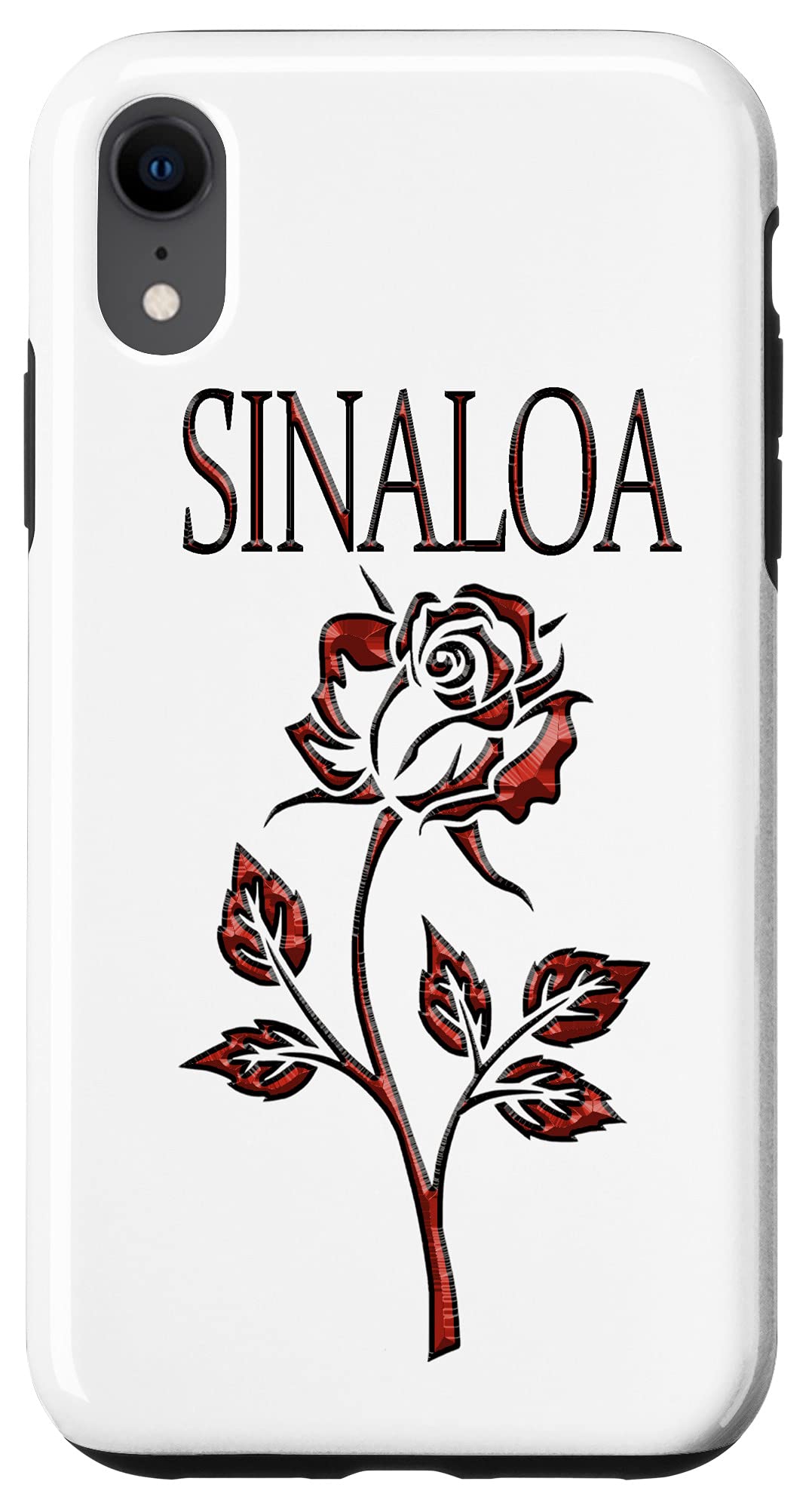 Cute Sinaloa Mexican Style iPhone XR Phone Case - Durable Protective Cover for iPhone XR - Perfect for Travel, Everyday Use & Gift Giving