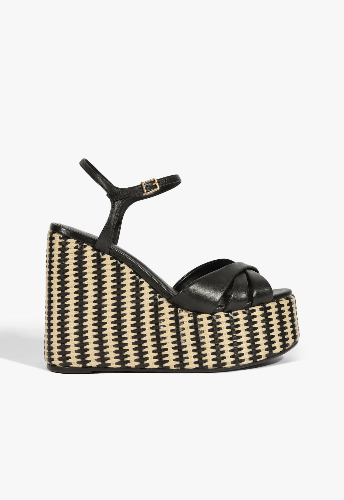Keefa Platform Atanado Leather Sandal with 2.5 Inch Heel - Women's Comfortable High Heel Sandals for Summer, Beach, Party & Casual Wear (Style S2210200200003)