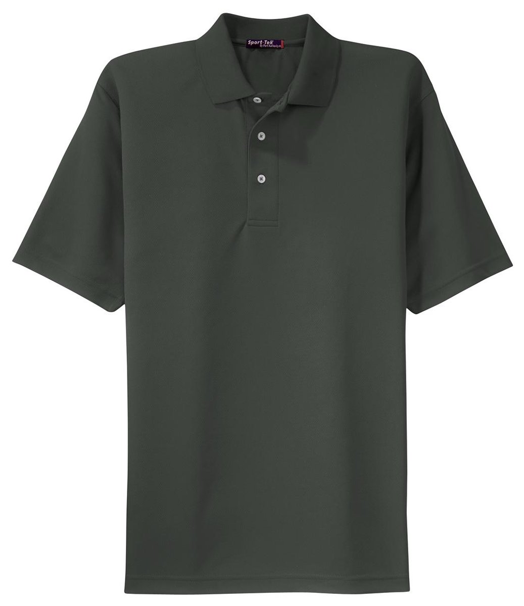 SPORT-TEK Men's Moisture-Wicking Tall Dri Mesh Polo Shirt - Breathable Performance Golf & Workout Top for Active Lifestyles