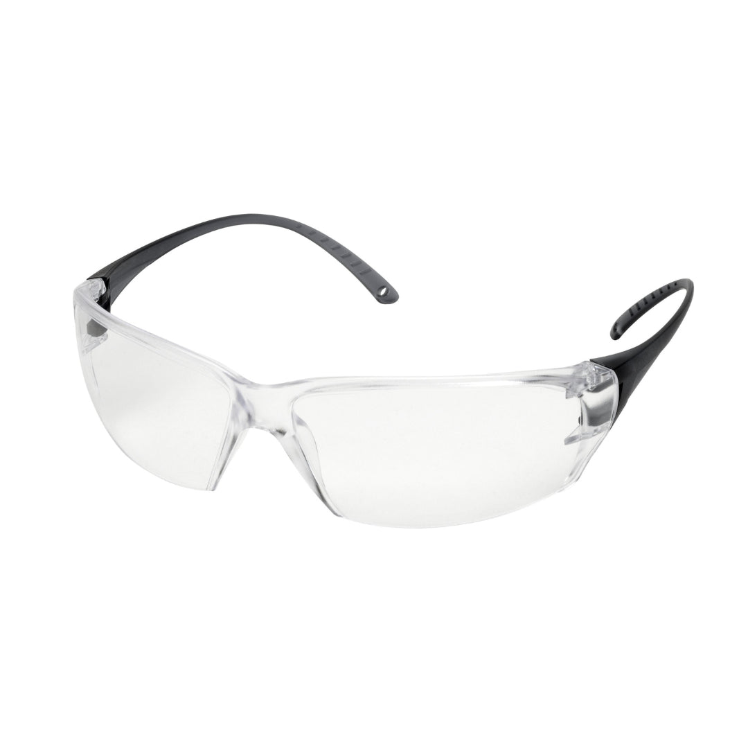 Delta Plus SG 59C Helium 18 Ultralight Safety Glasses with Clear Lens - ANSI Z87.1 Certified for Construction, Woodworking & Industrial Use
