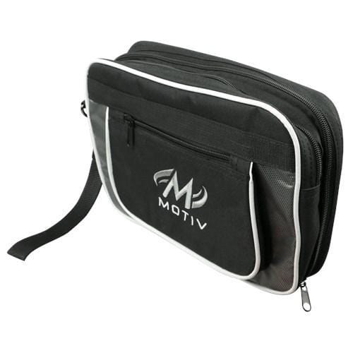 Motiv Accessory Bag - Durable & Stylish Black & Silver Gym Bag for Workout Essentials | Perfect for Fitness, Travel & Sports Gear Storage