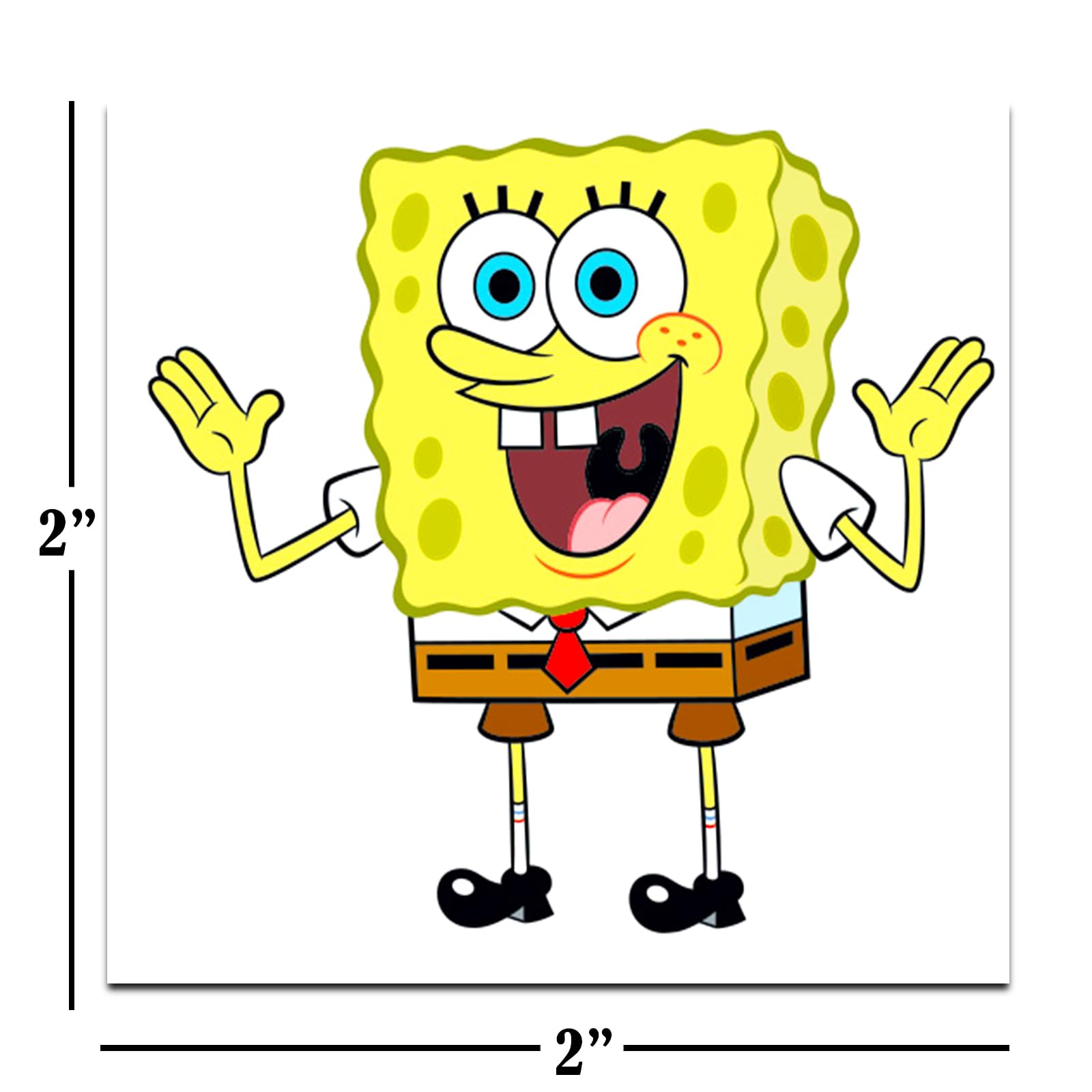 SpongeBob SquarePants Temporary Tattoos for Kids - 70+ 2