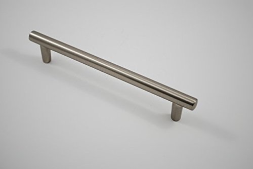 5 Inch Center to Center Bar Cabinet Pull - Residential Essentials 10336SN - Modern Cabinet Hardware for Kitchen & Bathroom Renovation - Perfect for Drawers, Cabinets and Furniture Upgrades