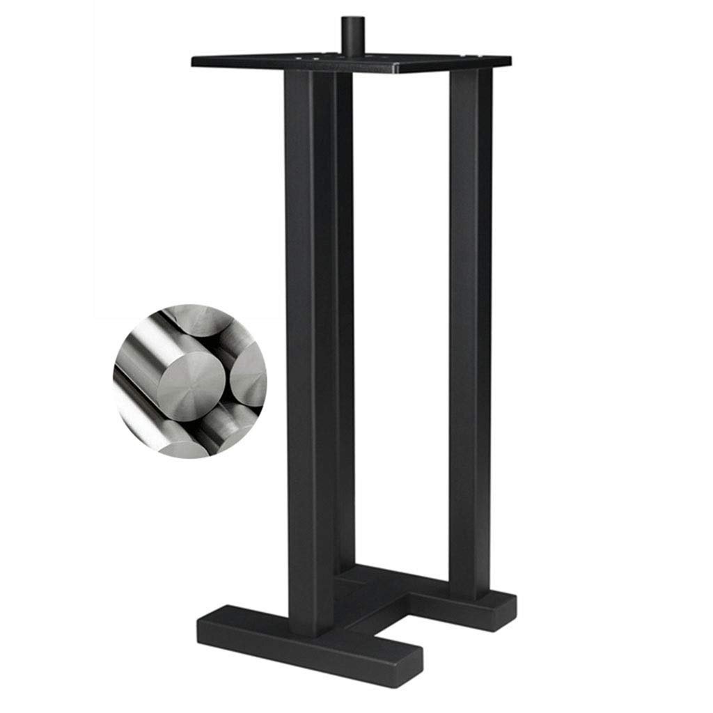 Universal Speaker Stands for 10/12/15 Inch Speakers - Heavy Duty Metal Tripod Floor Stand (115cm Height, 2-Pack) - Perfect for Stage Performances, DJ Gigs, and Home Theater Setups