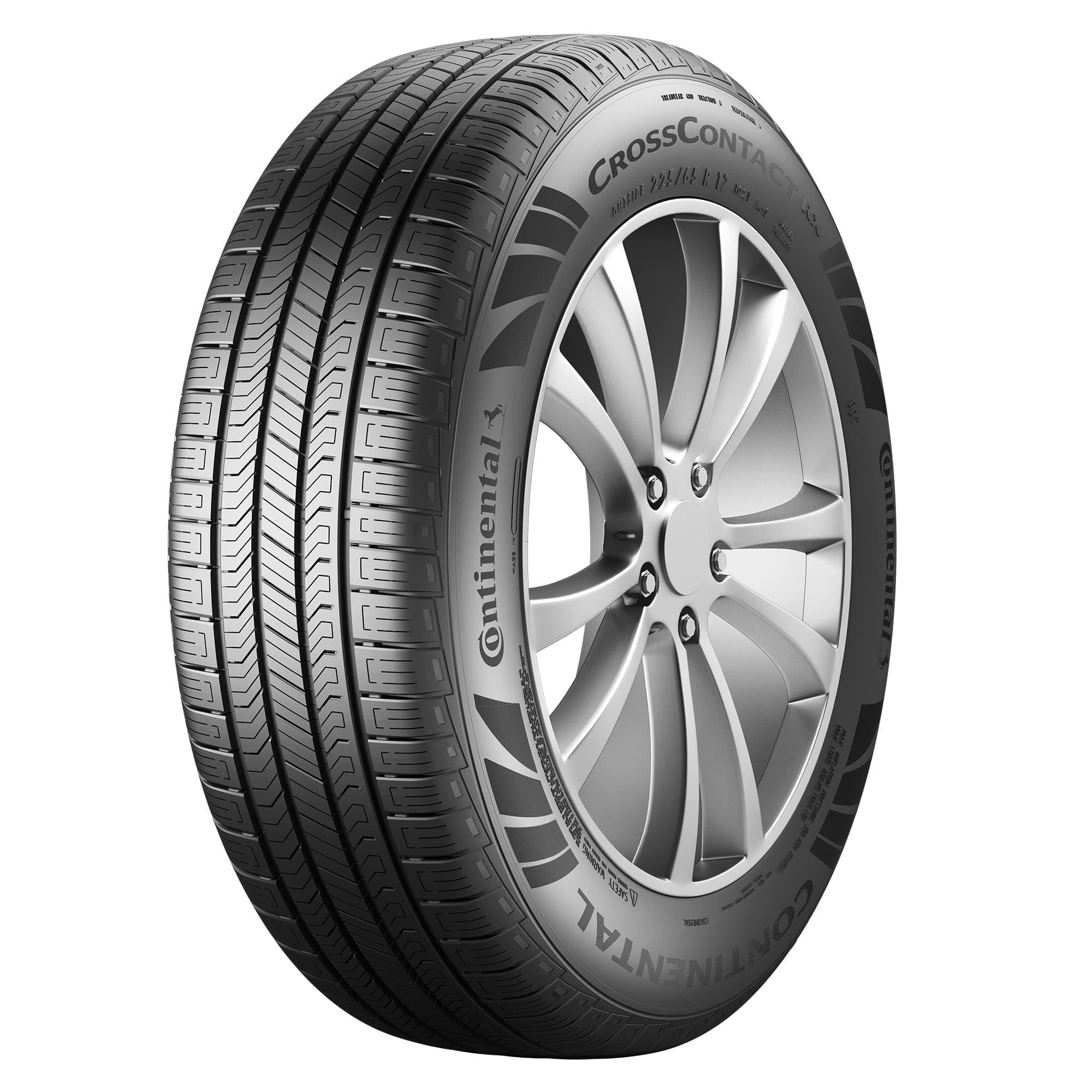 Continental CrossContact RX All-Season 215/60R17 96H Passenger Tire - High Performance Tires for SUVs & Crossovers - Perfect for Highway Driving & All-Weather Conditions