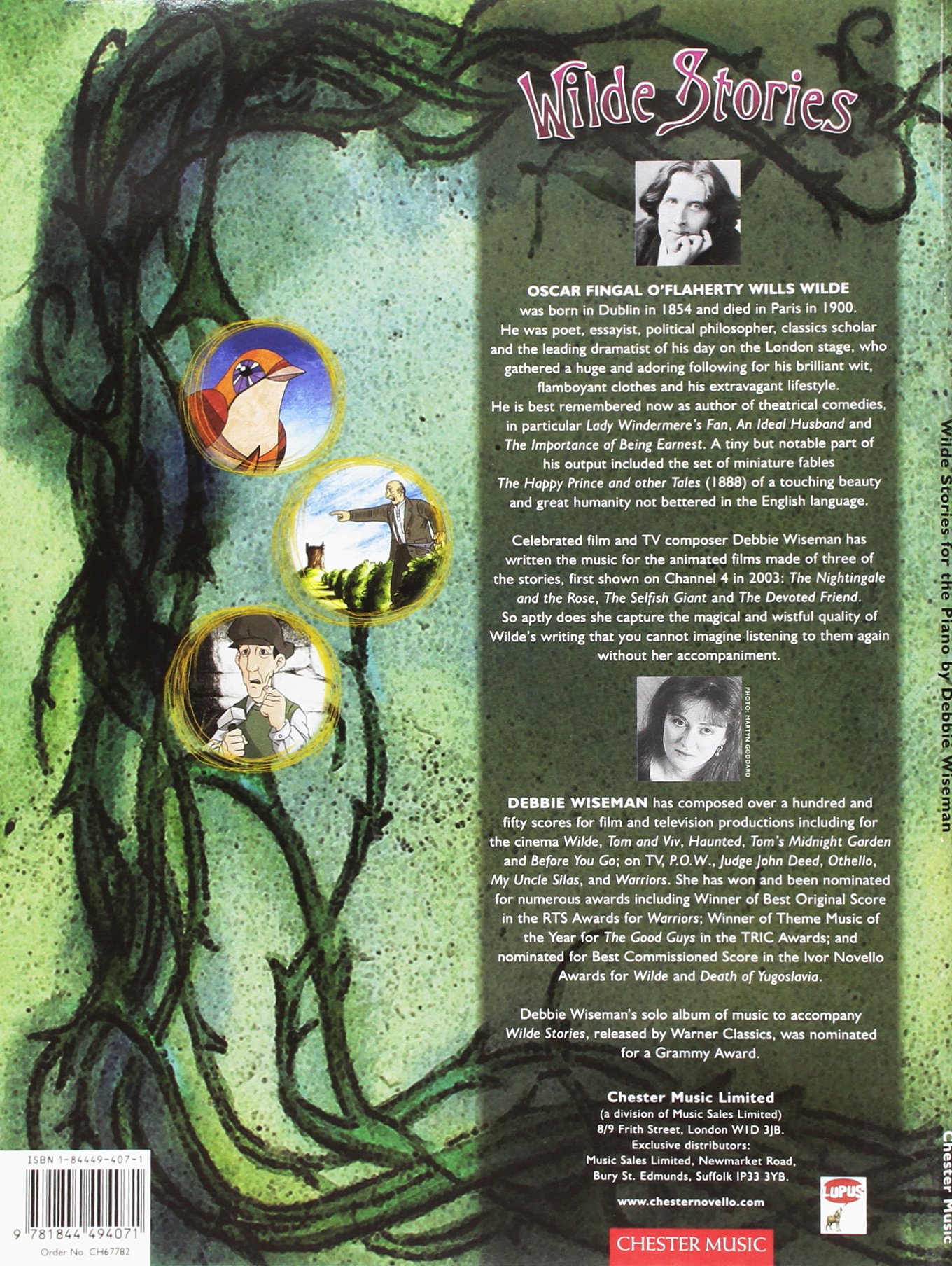 Debbie Wiseman: Wilde Stories for Piano - Perfect for Classical Music Lovers, Piano Performances & Relaxation