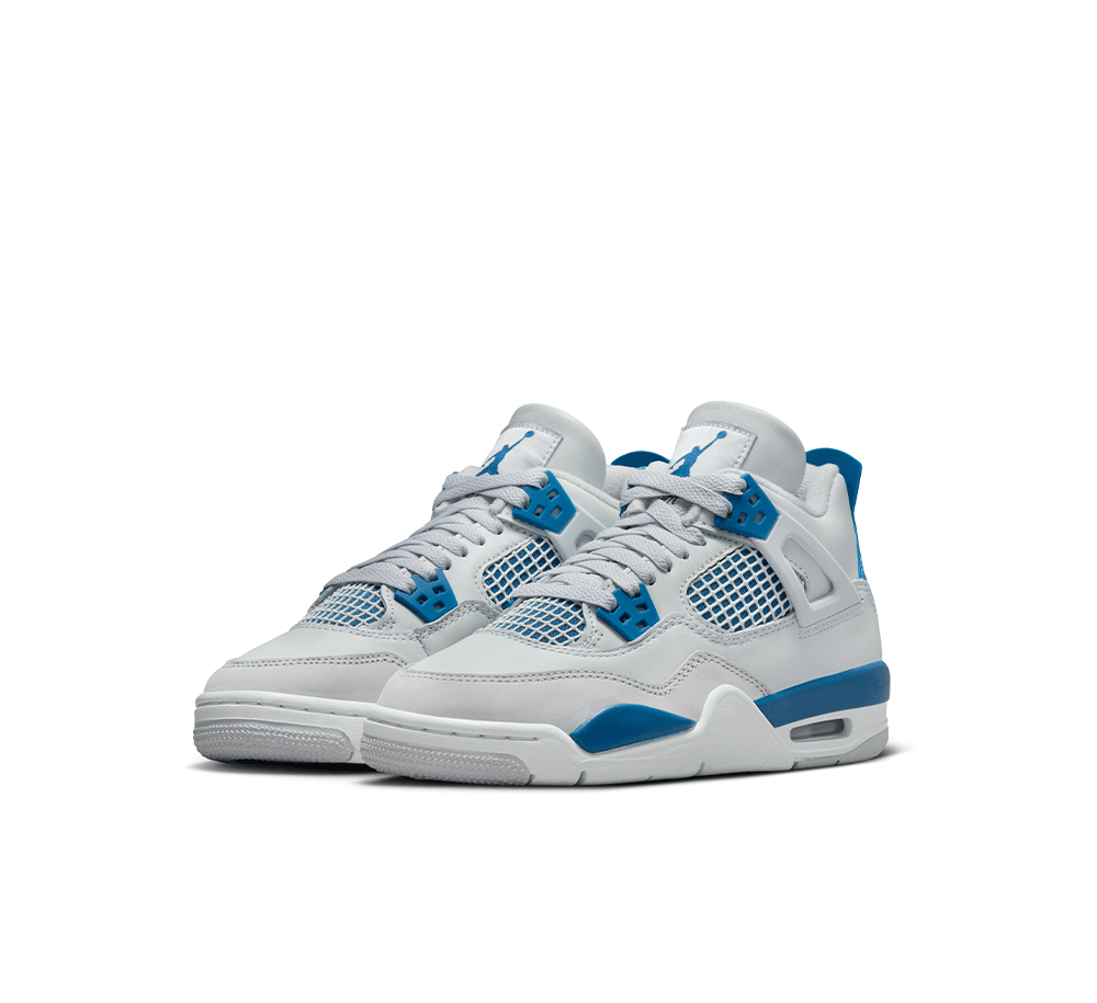 Air Jordan 4 Retro GS Basketball Shoes for Kids - Authentic Retro Sneakers for School, Sports & Streetwear Fashion