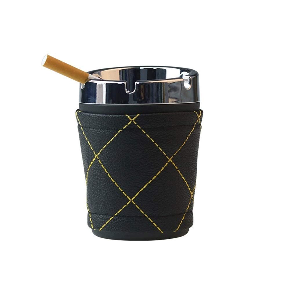 ABS Car Ashtray & Bathroom Trash Can - Multi-Purpose Cup Holder for Vehicles, Home, and Office - Perfect for Road Trips, Smoking Areas, and Small Space Organization