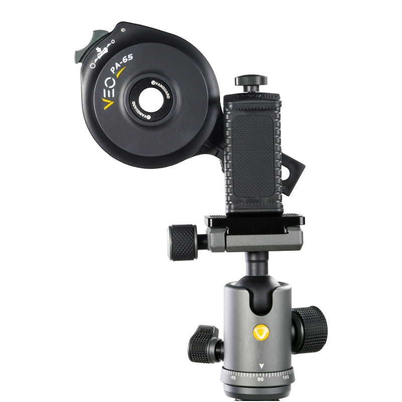 VEO PA 65 Digiscoping Adapter for Spotting Scopes - Bluetooth Remote Control for Smartphones | Perfect for Bird Watching, Hunting & Wildlife Photography