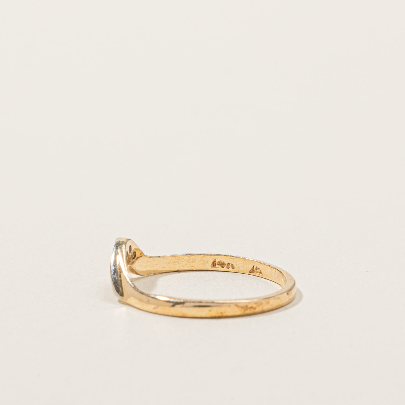 0.04ctw Diamond Contour Wedding Band Ring - Size 6.75 | Elegant Stackable Jewelry for Bridal Sets, Anniversary Gifts & Everyday Luxury
