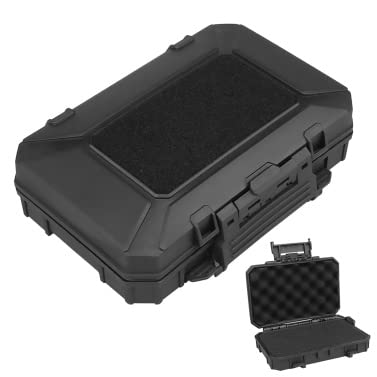 Heavy Duty Waterproof & Dustproof Lockable Tool Case - Impact Resistant Multi-Purpose Tool Box for Outdoor Camping, Construction & DIY Projects | Secure Storage for Power Tools & Equipment