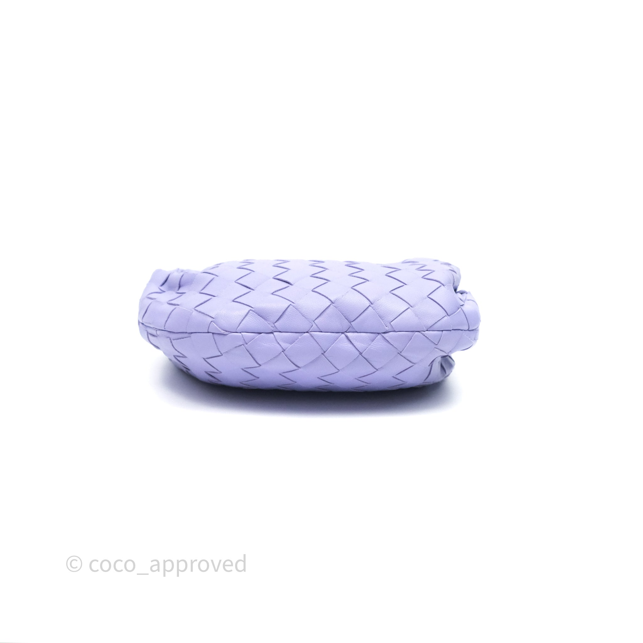 Bottega Veneta Mini Jodie Bag in Purple Intrecciato Lambskin Leather - Perfect for Everyday Use, Date Nights & Special Occasions