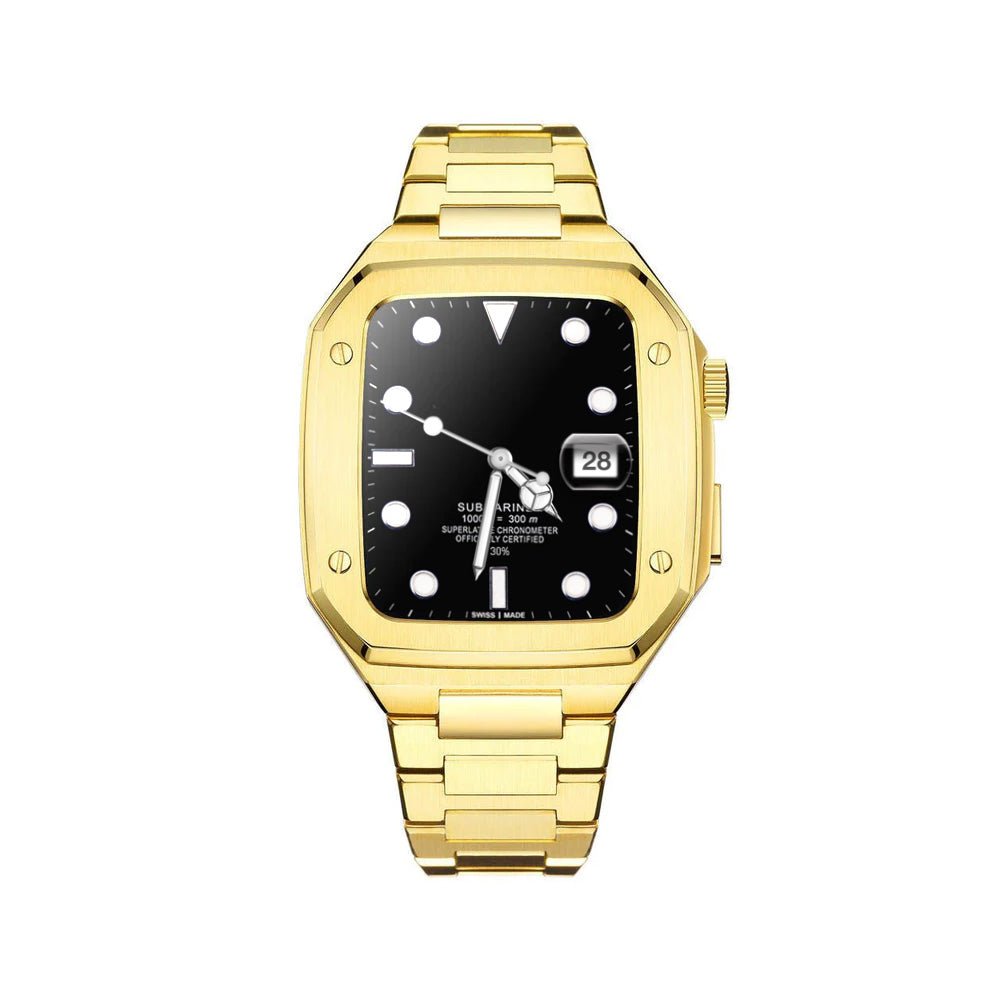 Elegance Pro: Premium Stainless Steel Apple Watch Band for Women & Men - Perfect for Workouts, Office & Everyday Wear
