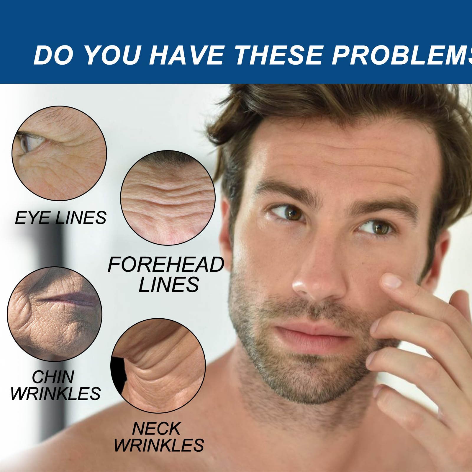 Hydrating Face Cream for Men - Korean Moisturizer Reduces Wrinkles & Dullness - Daily Skincare Routine