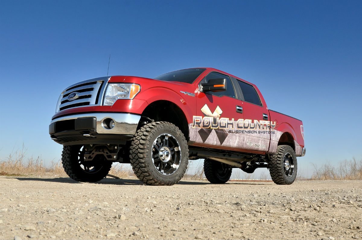 6 Inch Lift Kit for Ford F-150 4WD (2009-2010) - Heavy Duty N3 Struts - Part #59831 - Off-Road Suspension Upgrade for Enhanced Performance