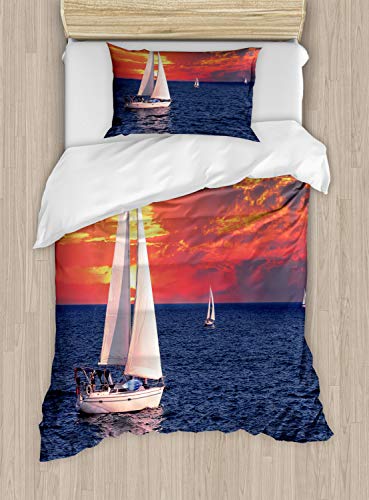 Dark Blue Orange White