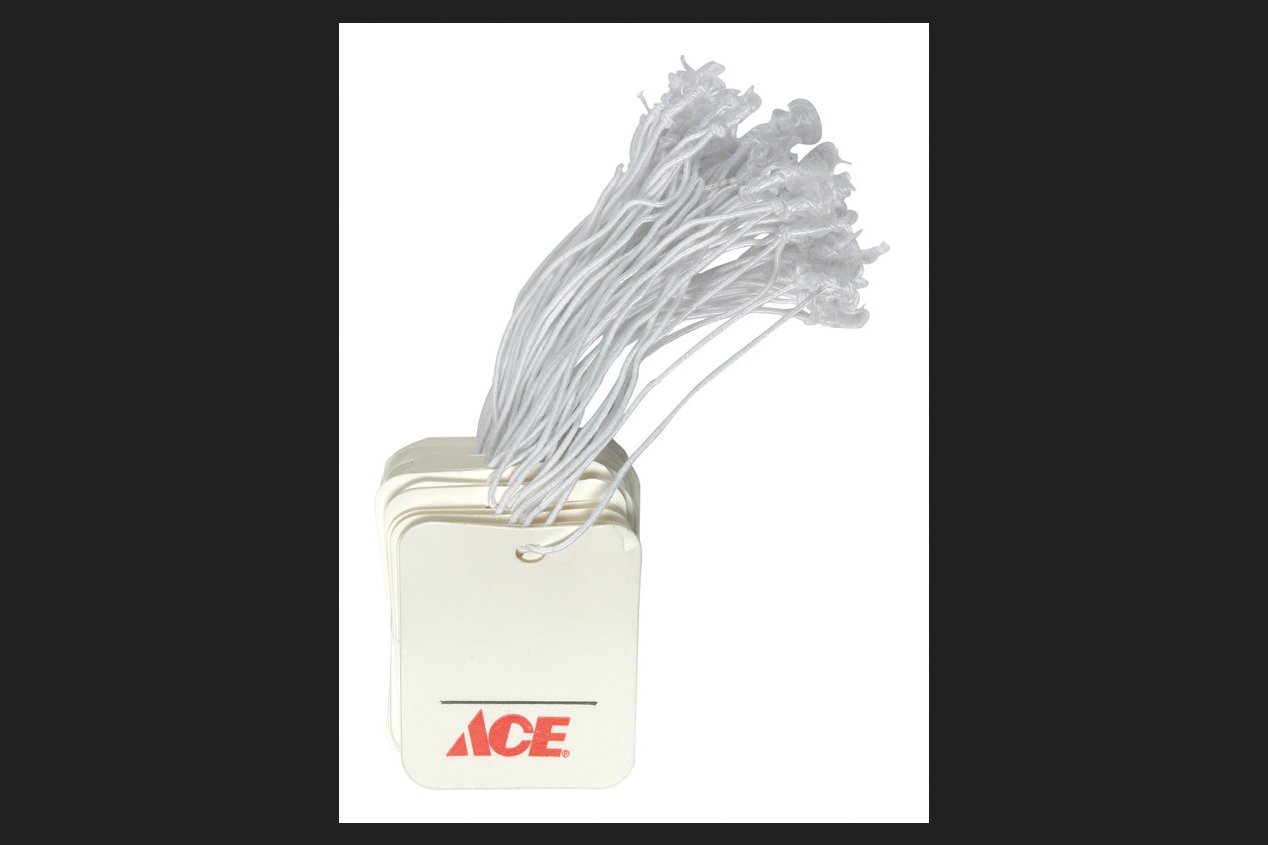 Ace String Tags 1-1/2