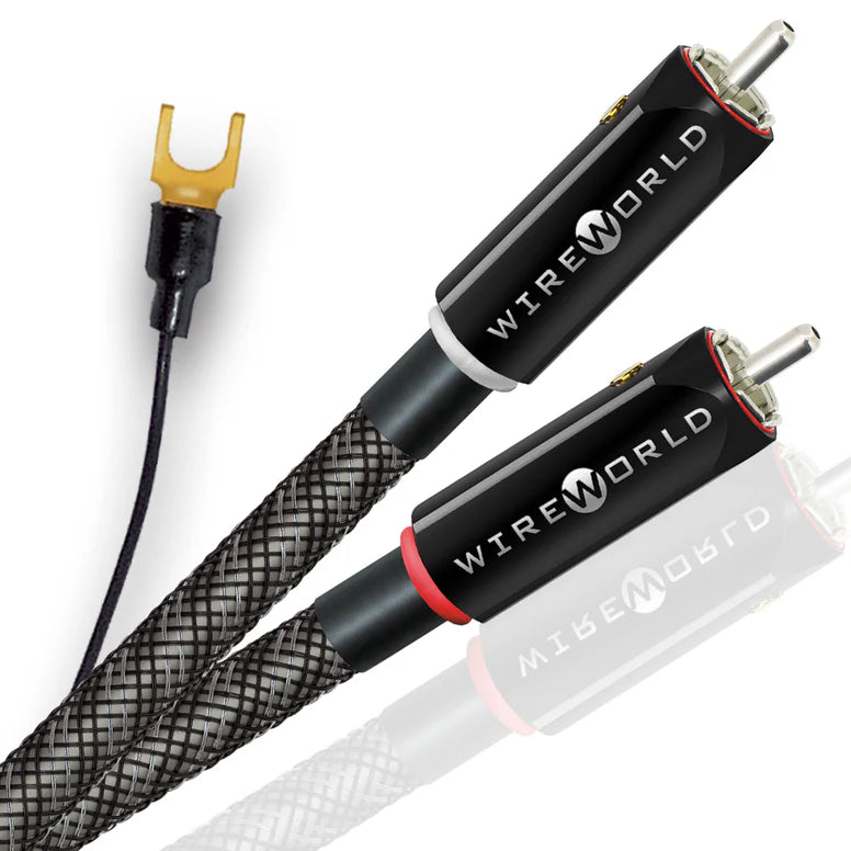 Wireworld Micro Silver Eclipse™ 10 Tonearm Cable - High-End Audiophile Turntable Cable for Vinyl Record Players | Perfect for Home Audio Systems & Professional DJ Setups