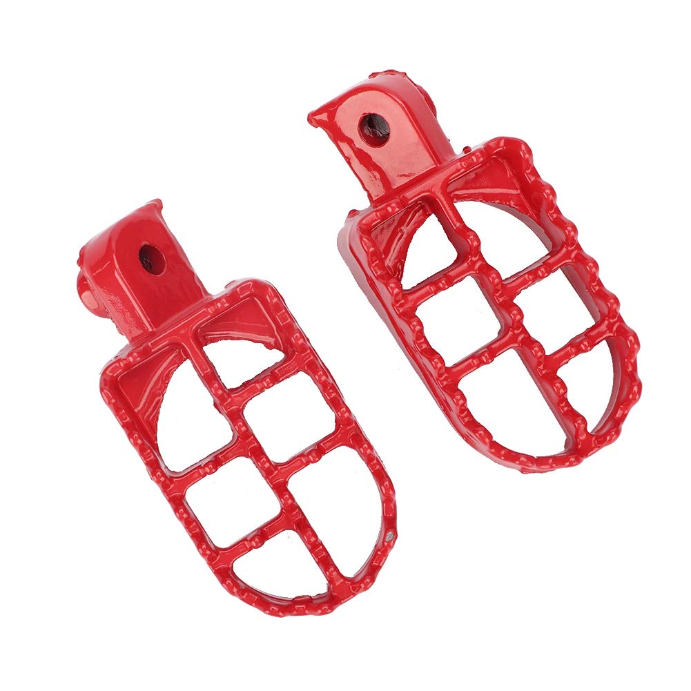 Aramox Motorcycle Foot Pegs - 2pcs Aluminum Footrest for Dirt Bikes - Off-Road Riding Accessories