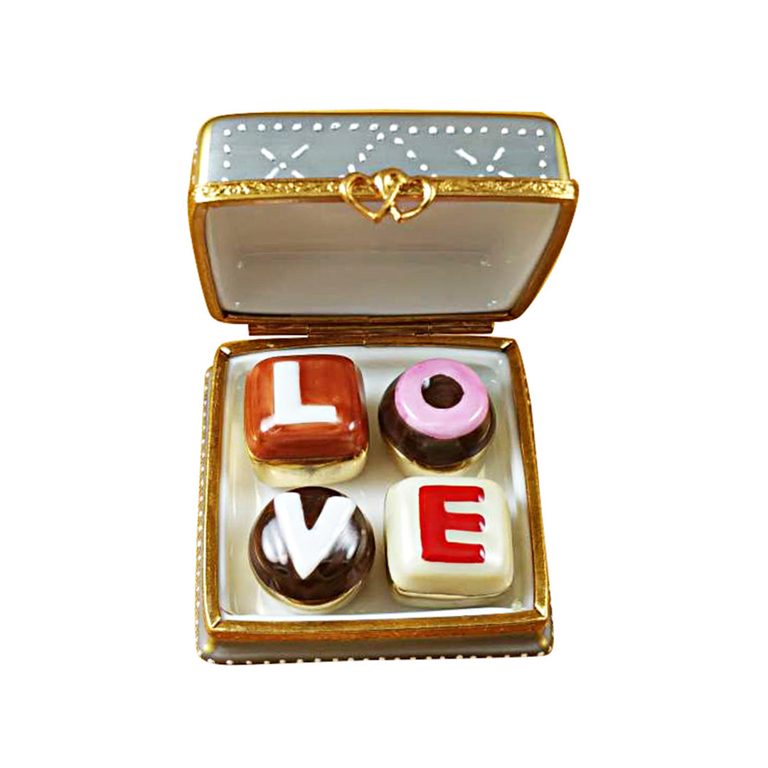 Premium Limoges Candy Box - Elegant French Porcelain Gift for Valentine's Day, Anniversary & Special Occasions | Perfect for Romantic Surprises, Wedding Favors & Luxury Home Decor