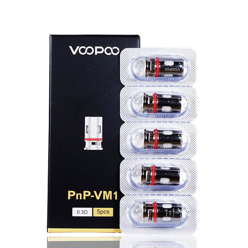 VOOPOO NAVI Replacement PnP Coil & RBA Kit - Compatible with VOOPOO NAVI Pod Mod - 5-Pack Coils for Vaping - Perfect for Home, Travel, and On-the-Go Use