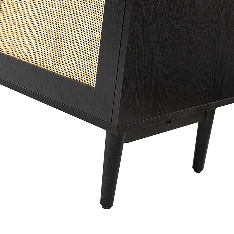 Norbert TV Stand Rattan for TVs up to 65