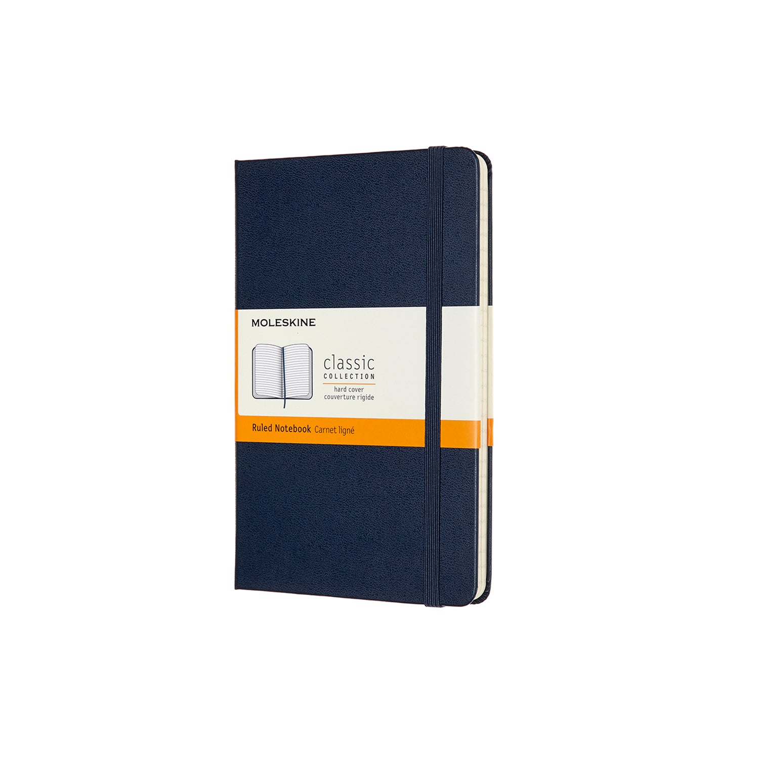 Premium Classic Medium Hard Cover Notebook - Lined Journal for Writing, Note Taking & Sketching - Perfect for School, Office & Travel