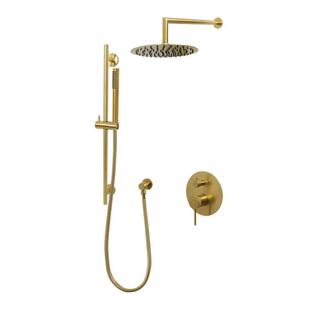 Premium Shower System B54200 W10AZ - High Pressure Rainfall Showerhead with Adjustable Settings for Spa-Like Bathroom Experience