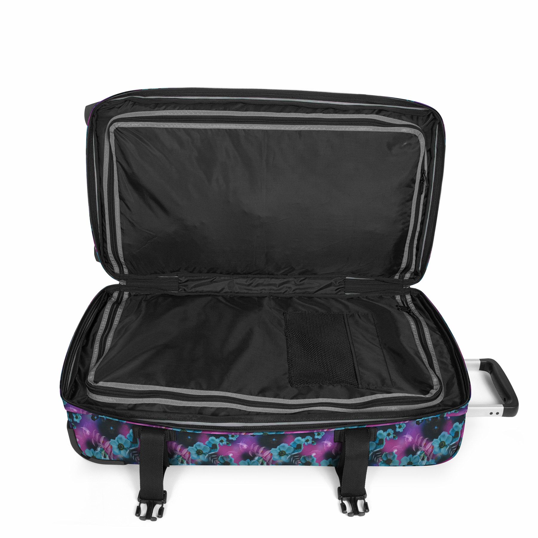 Eastpak Transit'R M Backpack - Dreamflower Dark Print, Durable Laptop Bag for School, College & Travel | Perfect for Students, Commuters & Professionals