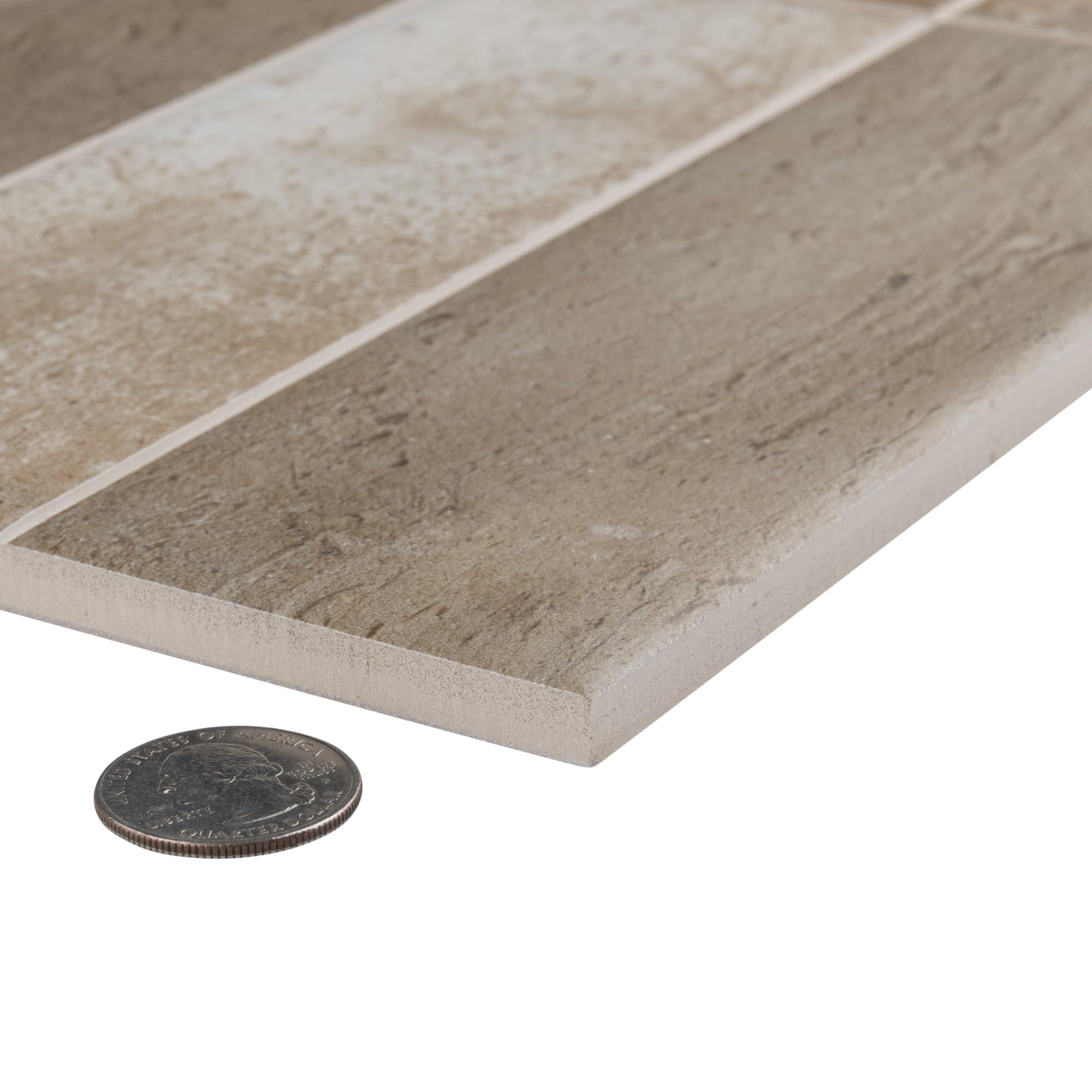 Merola Tile Kings Mud Sand 7-7/8
