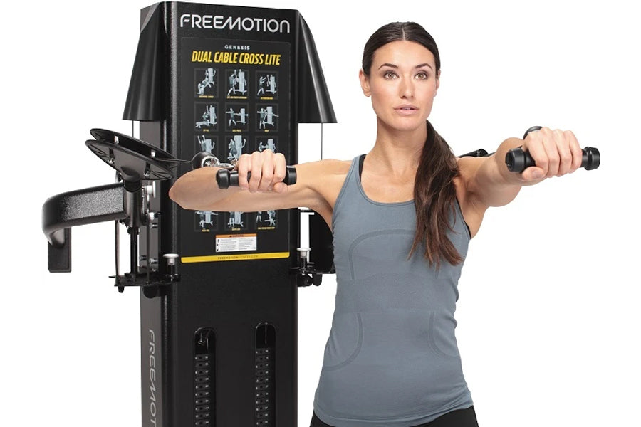 Freemotion G424 Dual Cable Cross Lite - Home Gym Strength Training Equipment for Full Body Workouts | Perfect for Home Fitness & Muscle Toning