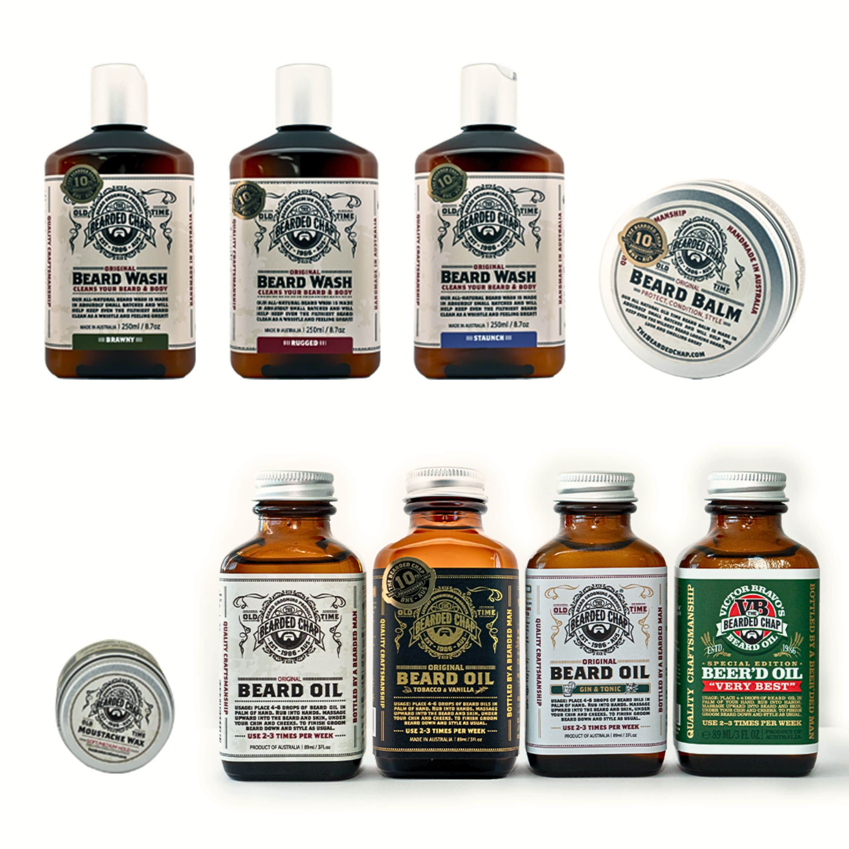 Ultimate Beard Care Kit - Natural Beard Oil, Beard Balm & Comb Set for Men - Grooming & Styling Essentials for Soft, Healthy Facial Hair - Perfect for Daily Use & Gifts