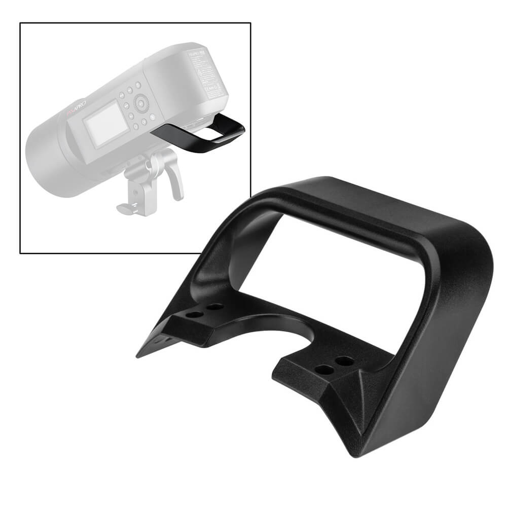 AD600 PRO Mounting Handle - Durable & Secure Flash Bracket for Studio Photography | Perfect for Canon, Nikon, Sony DSLR Cameras | Professional Lighting Accessory for Portraits, Product Shoots & Video Production
