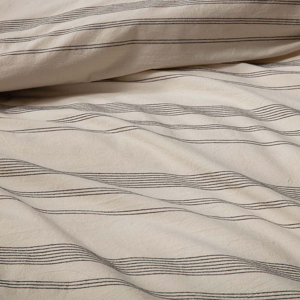 Bexley Natural Quilt Cover Set - Super King Size 100% Cotton Bedding for Luxury Hotels & Master Bedrooms