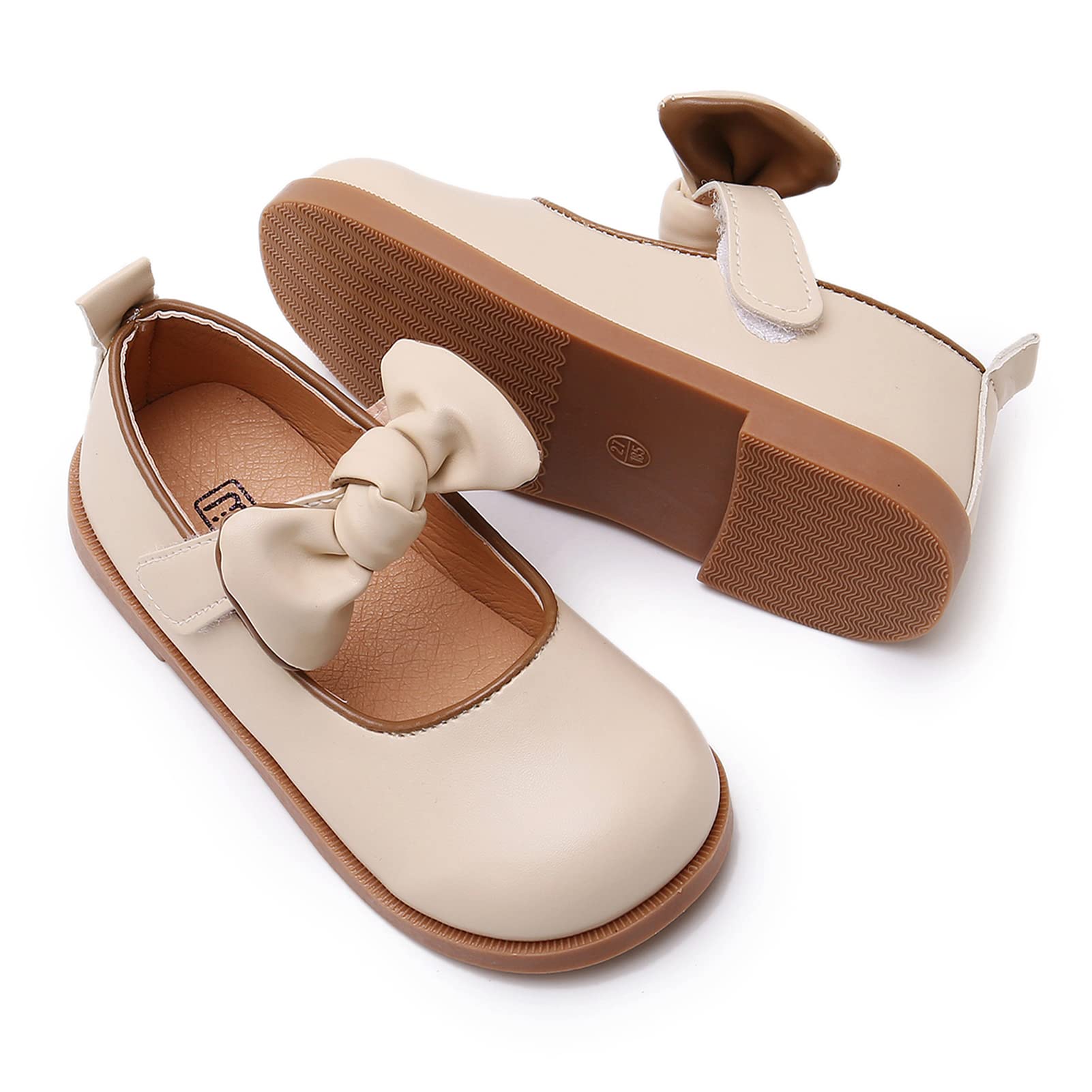 RVROVIC Mary Jane Flats for Toddler Girls - Ballet Princess Dress Shoes for School, Birthday Party & Special Occasions | Comfortable & Stylish Toddler Shoes