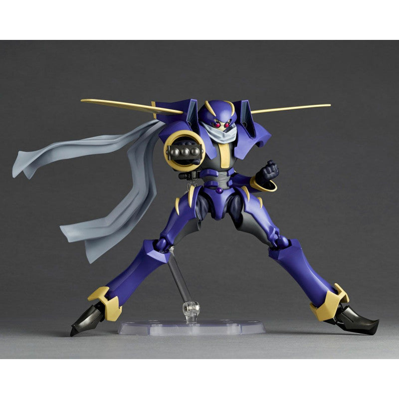 Amazing Yamaguchi Revoltech Action Figure - Complex Junk Warrior NR056 - Highly Articulated Collectible for Anime Fans & Model Kit Enthusiasts - Perfect for Display, Photography & Action Scenes