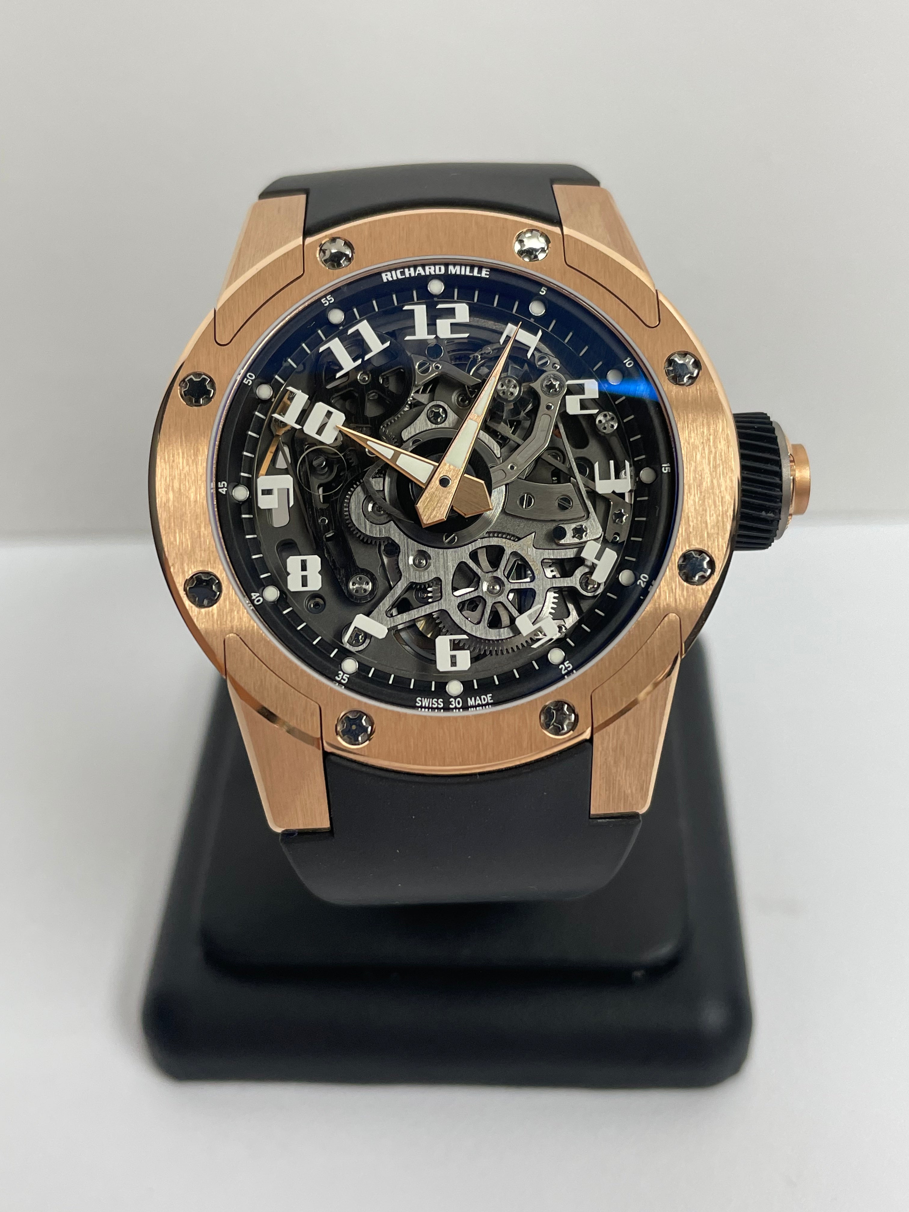 Luxury Richard Mille RM63-01 Automatic Winding Watch with Dizzy Hands - Premium Swiss Men's Chronograph for Business, Gala & Special Occasions