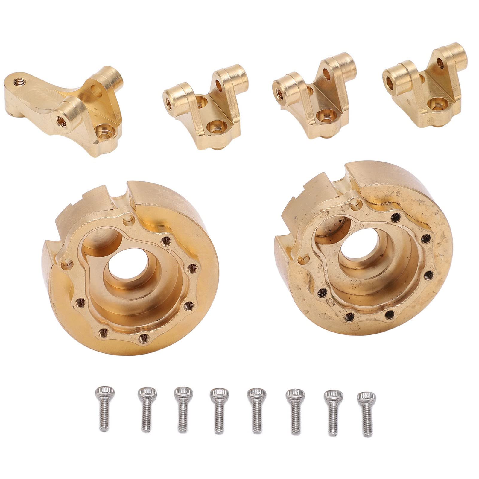 High-Quality Brass Wheel Hub Counterweight for RC Cars - Durable RC Car Accessories for Racing & Off-Road Performance - Perfect for Drift Cars, Crawlers & RC Enthusiasts