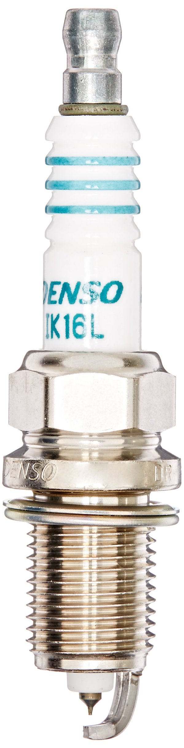 Denso (5357) IK16L Iridium Power Spark Plug - High Performance, Long Life - Pack of 1 - Perfect for Cars, Trucks & Motorcycles - Improves Fuel Efficiency & Engine Performance