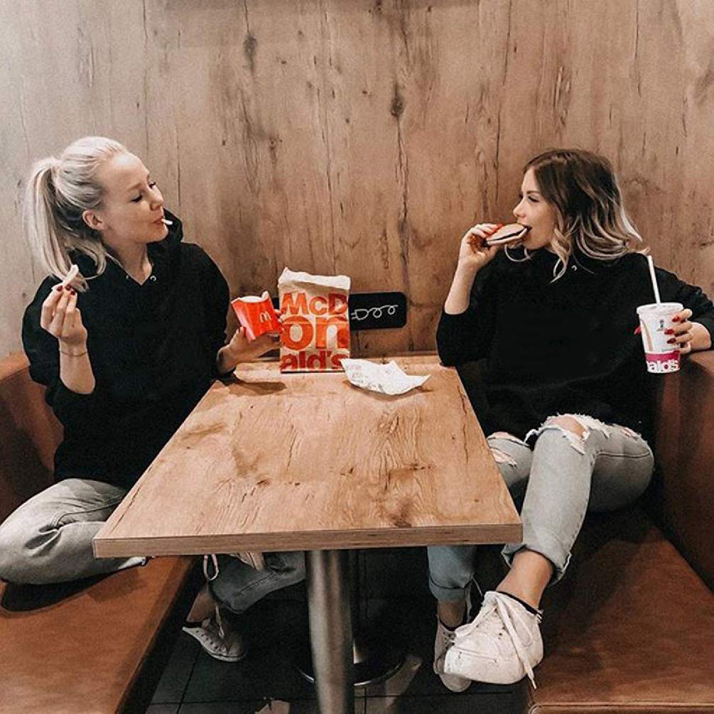 Best Friends Hoodie for Girls - Cute BFF Hoodie for Besties, Matching Best Friend Forever Sweatshirt (1 Piece) - Perfect for Sleepovers, Gifts & Casual Outfits
