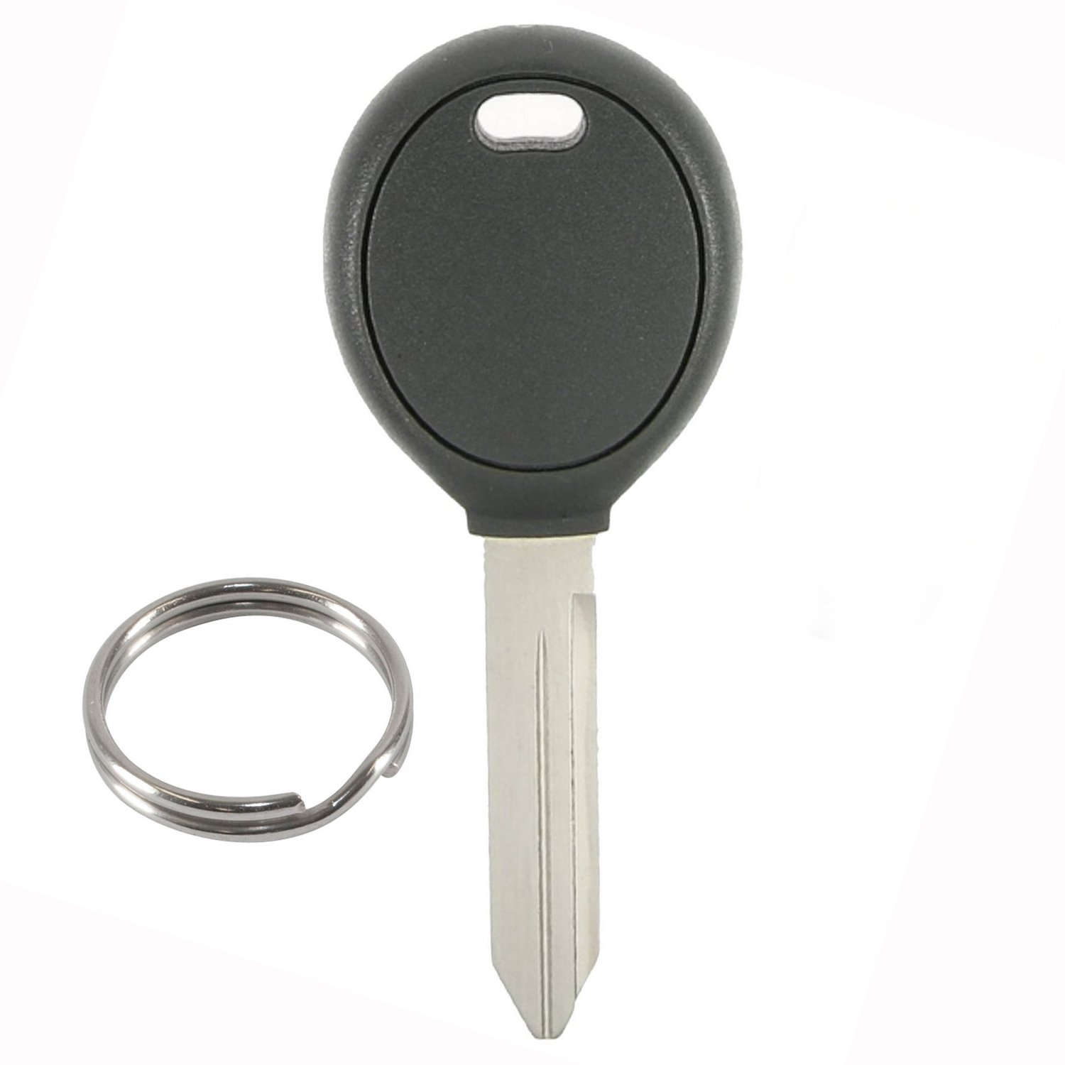Y164-PT Transponder Key ID 46 for Jeep Wrangler 2007-2012 - Replacement Car Key with Chip - Compatible with Jeep Wrangler JK 2007-2012 Models - Perfect for Key Replacement, Spare Key, or Emergency Use