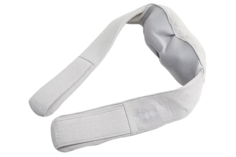 Synca Quzy Neck Massager - Electric Shiatsu Massage with Heat for Pain Relief, Perfect for Home, Office & Travel Use