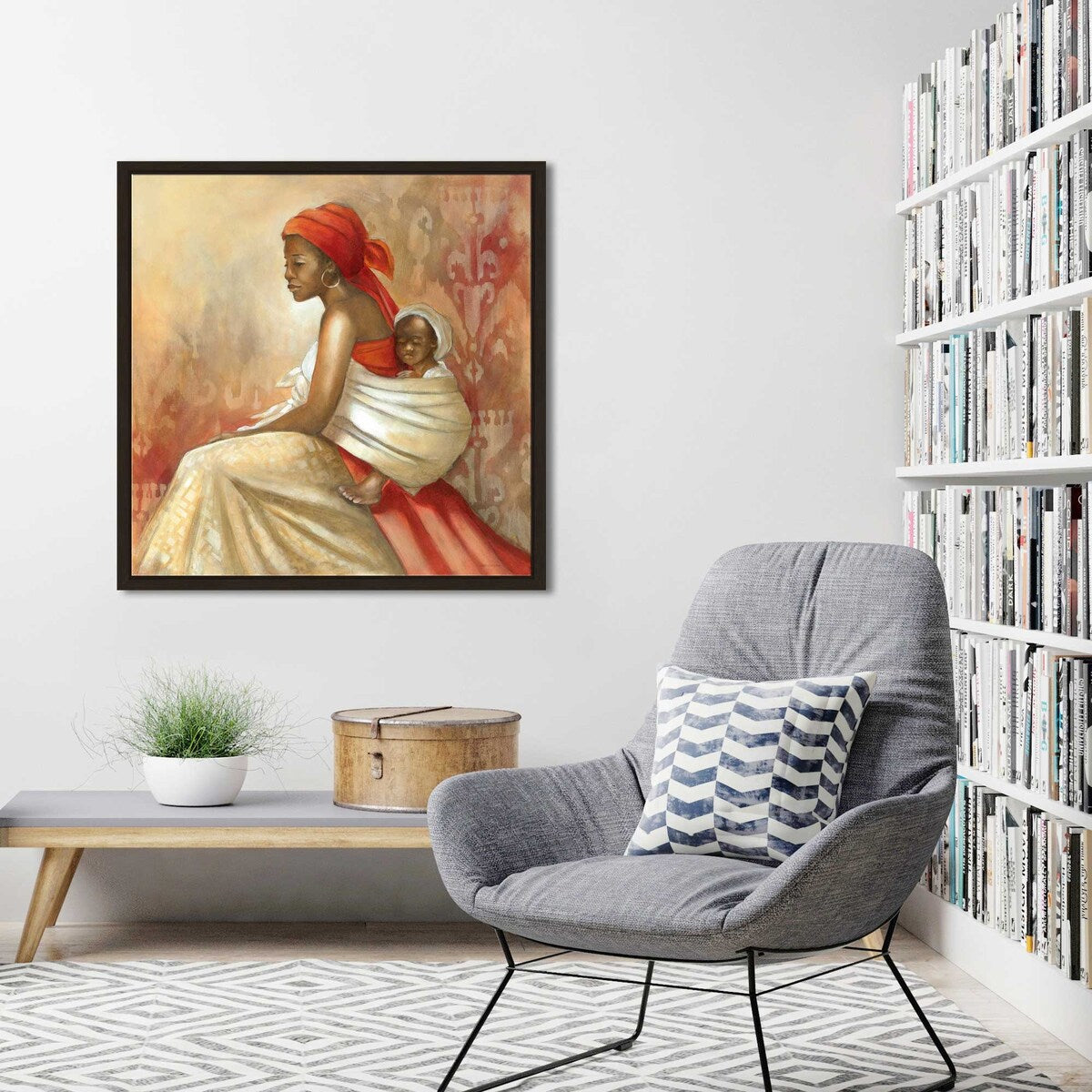 Beauty of Love II by Carol Robinson - Floating Canvas Wall Art Print for Living Room, Bedroom & Office Decor