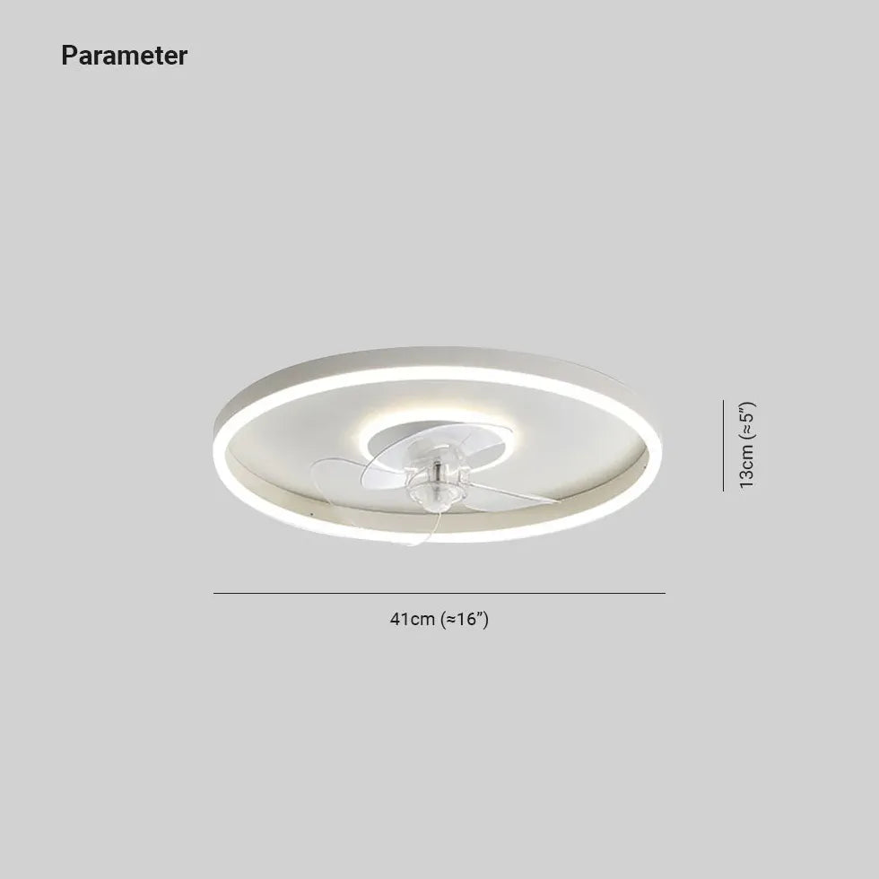 Modern White Irregular Ceiling Fan with LED Light - Energy Efficient Cooling & Stylish Lighting for Living Room, Bedroom, or Patio