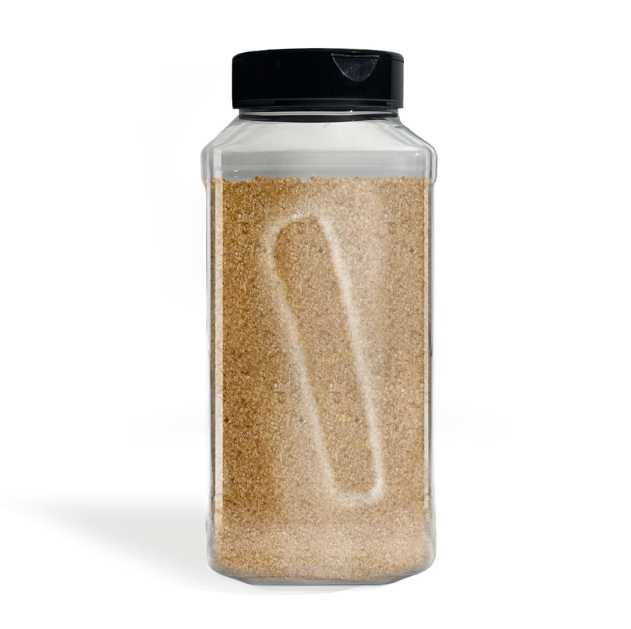 Organic Demerara Sugar 1.8 lb - Unrefined Raw Cane Sugar Crystals for Coffee, Tea, Baking & Cooking - Perfect for Sweetening Beverages, Desserts & Homemade Treats
