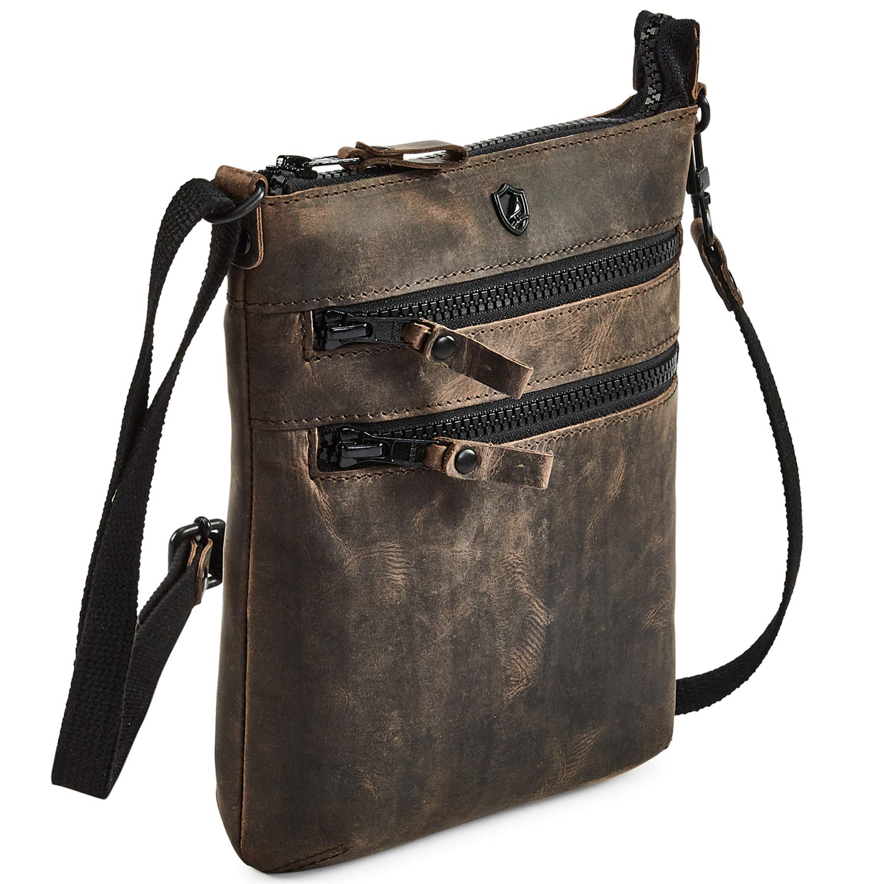 Genuine Leather Crossbody Sling Bag for Women - Vintage Small Shoulder Purse, Handmade Travel Crossover Bag | Perfect for Daily Use, Shopping & Travel Accessories