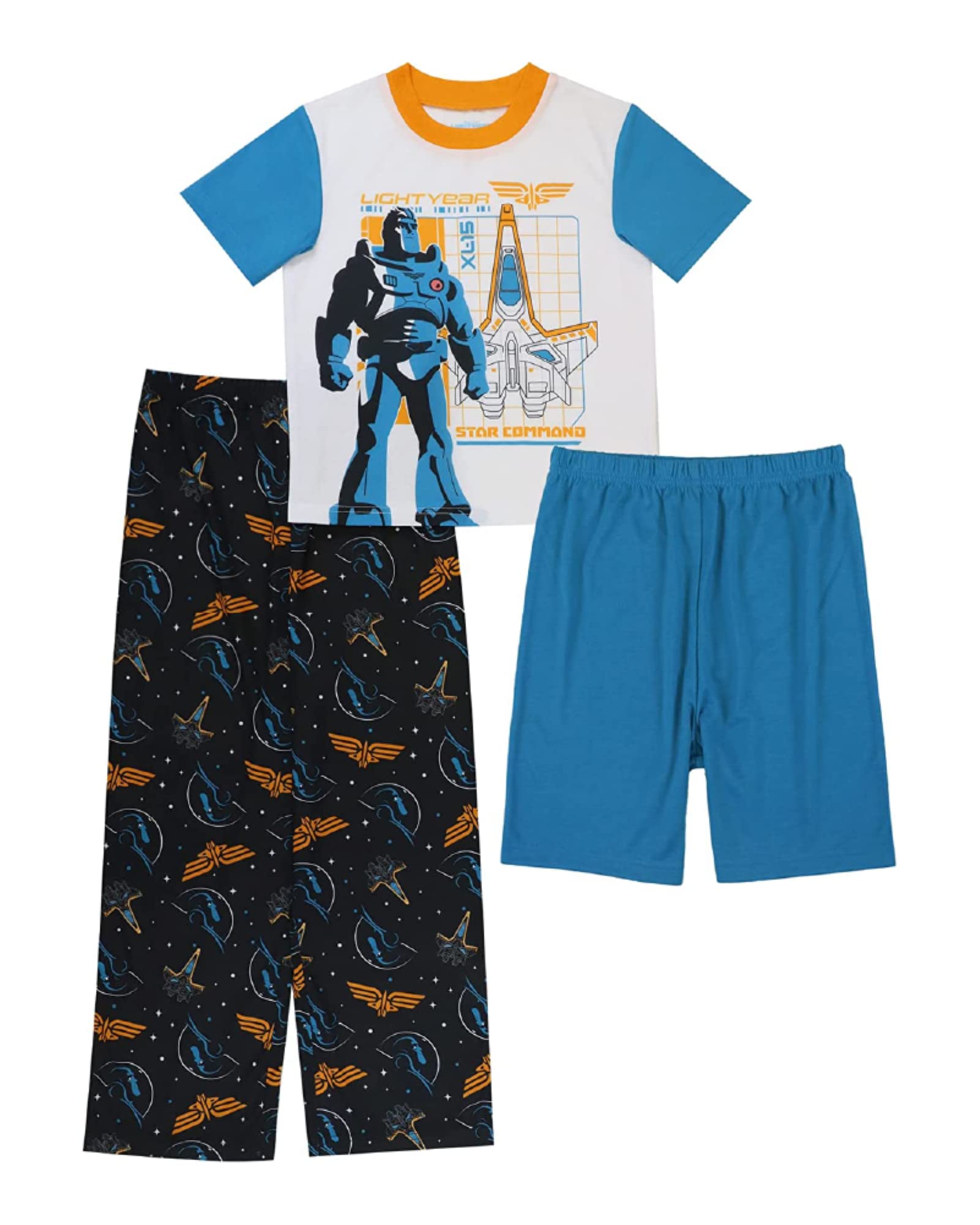 Disney Pixar Lightyear Boys' Pajama Set - 2 or 3 Piece Sleepwear for Kids Bedtime