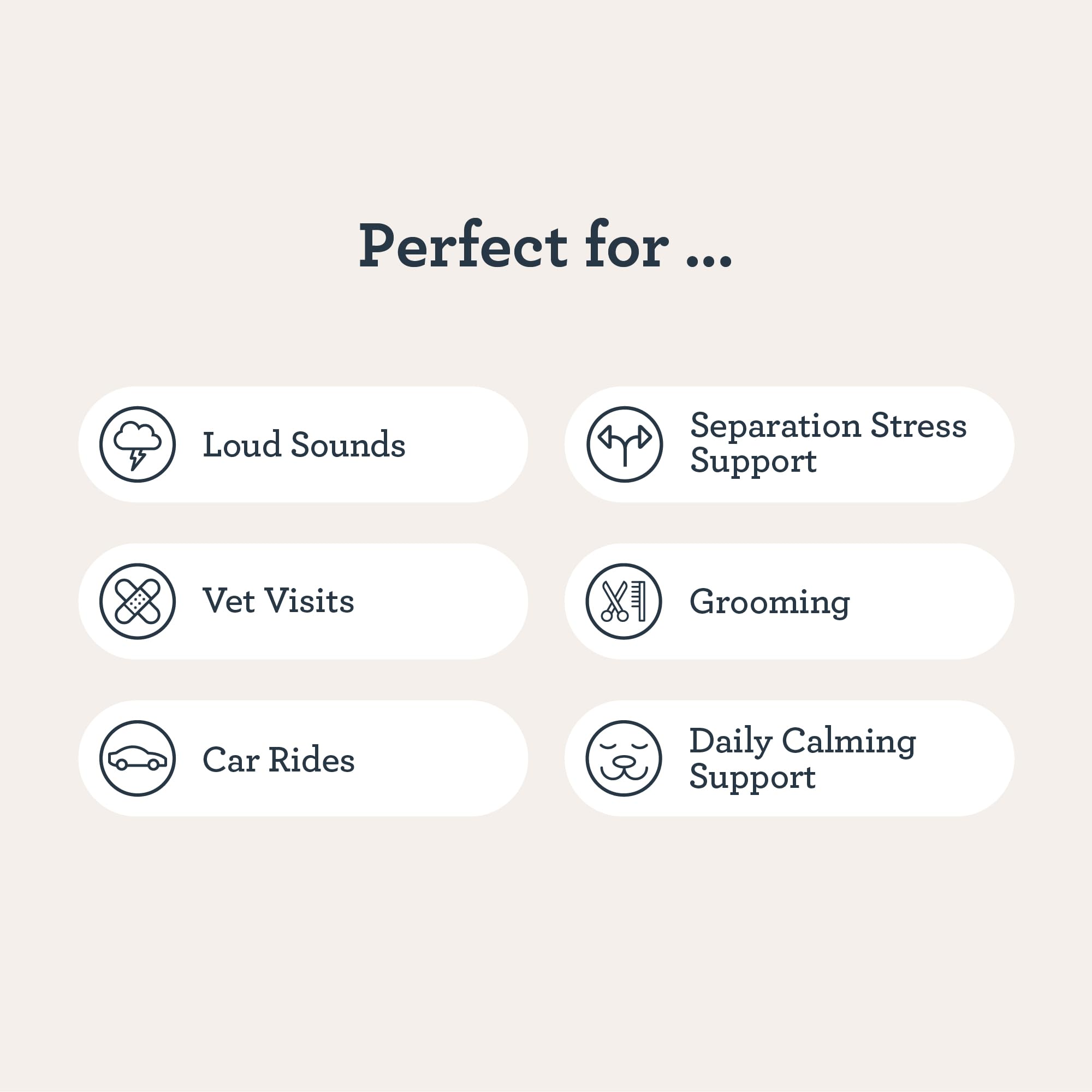 Kradle Bliss Bar Dog Calming Chews - Soft Bake Stress Relief Treats for Anxious Dogs - Human Grade Peanut Butter Bacon Flavor Calming Supplements with Chamomile & L-Tryptophan (6 Pack) - Perfect for Travel, Vet Visits & Fireworks Anxiety Relief